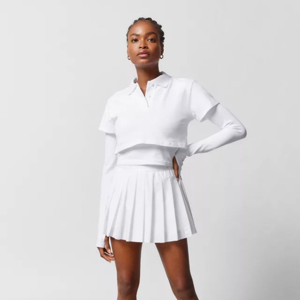 PE Nation Volley Pleated Skirt